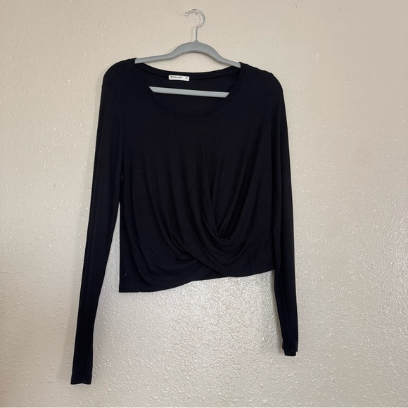 Marine Layer Lexi Rib Twist Front Long Sleeve Top - Picture 2 of 6